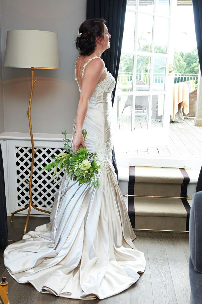 Stunning Stella York Satin Gown