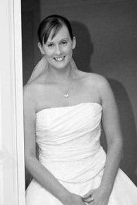 wedding b w