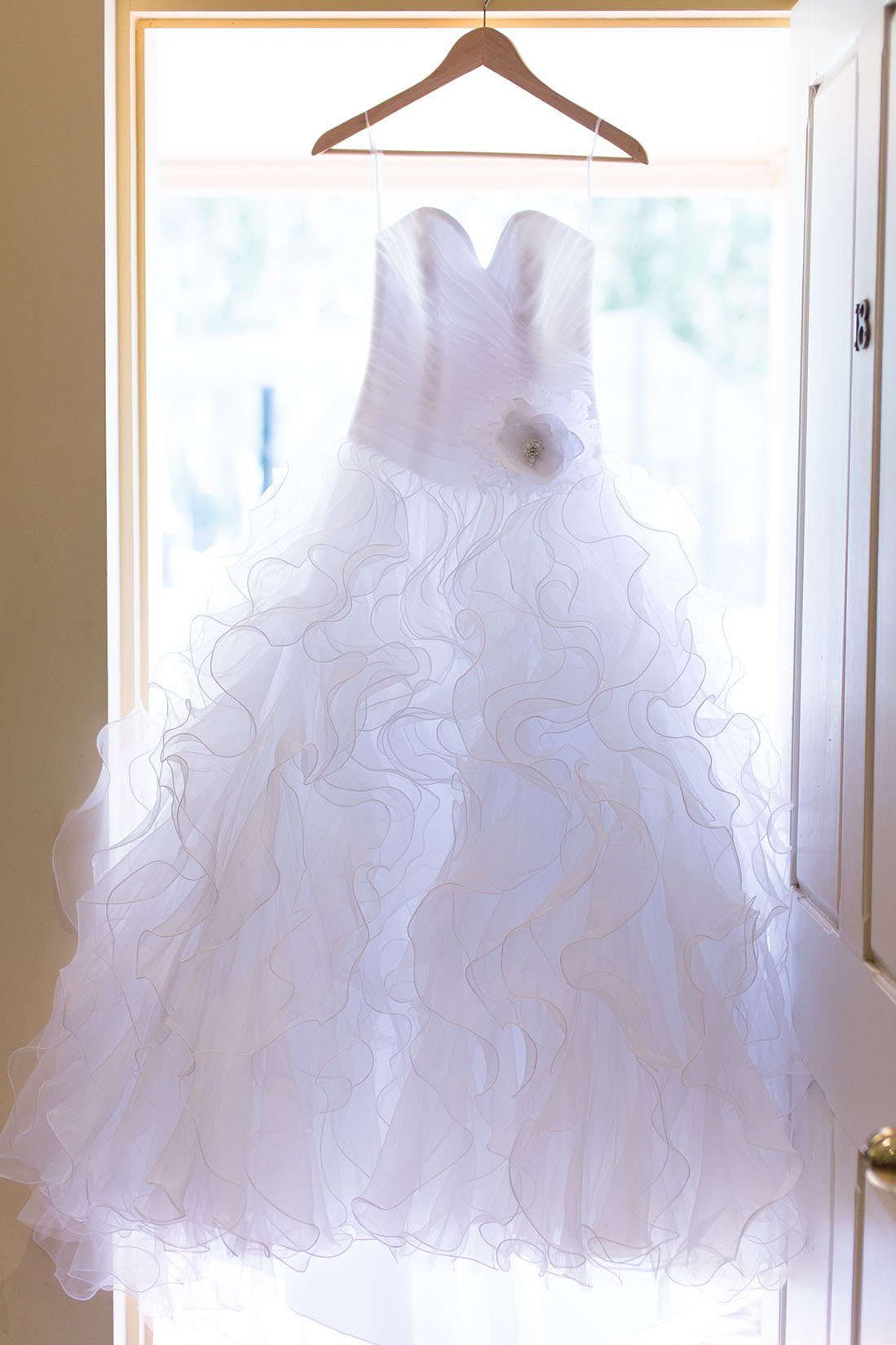 Near new MORI LEE BLU 4816 Wedding Dress