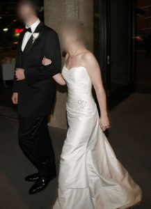 Luci Di Bella (Melb designer) wedding dress