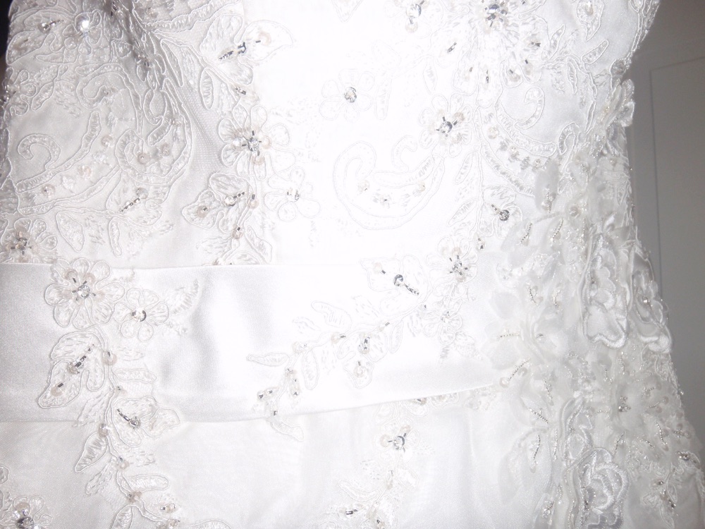ONE OF A KIND sample bridal gown