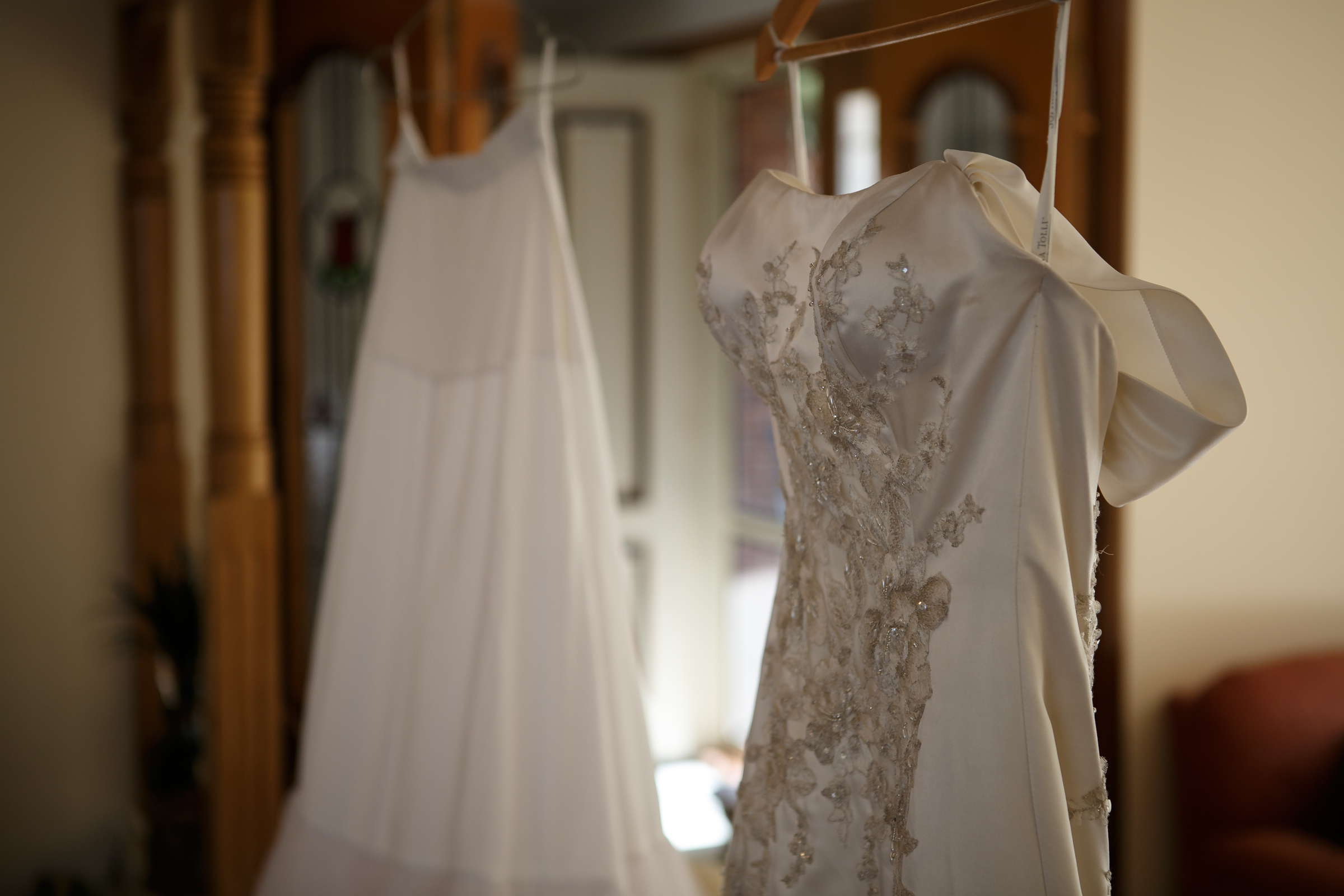 Beautiful Duchesse Satin Wedding Dress