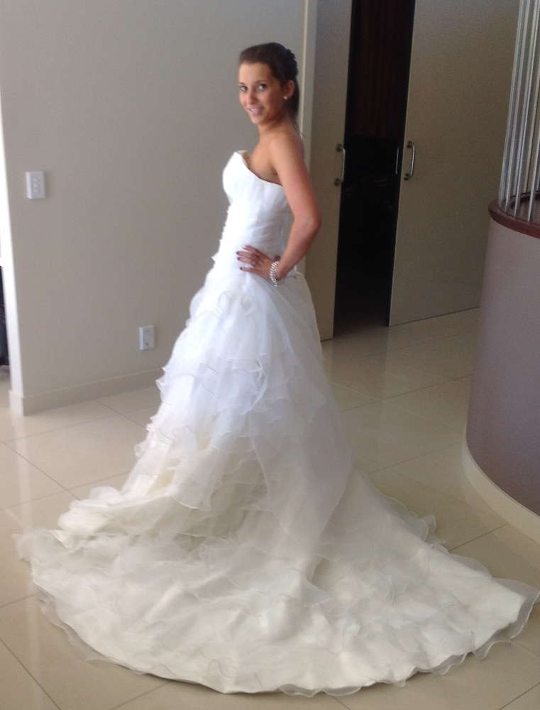 Brand New, Custom Made Bridal Gown- Fits Size  6-12