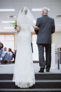 Bella Donna lace/beaded elegant Bridal Gown.  Size 10