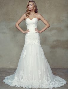 New** 2015 Style Mia Solano Wedding Dress Gown, Veil and Hair Piece