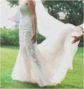 side shot of dress