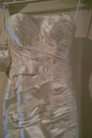 Pronovias Ateliar Diagonal, Off White, Size 6-8