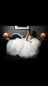 PRINCESS STYLE MAGGIE SOTTERO DRESS SIZE 10 VERY BLINGY