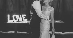 Vintage inspired wedding dress