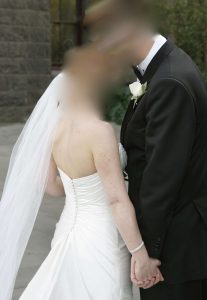 Luci Di Bella (Melb designer) wedding dress