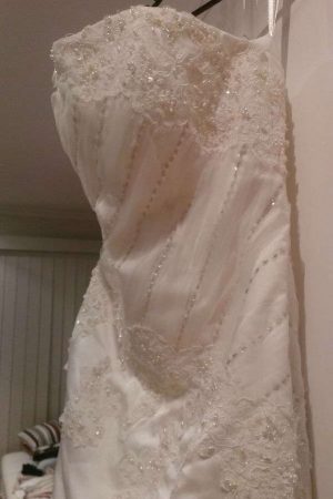 Mermaid strapless size 8