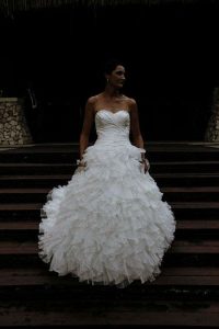 Halo Wedding Dress Image 6