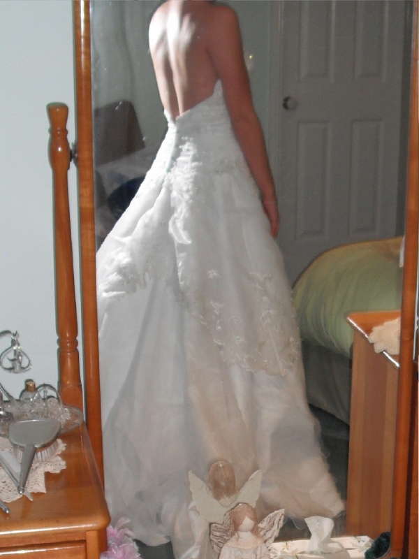Beautiful,Elegant brand new (still in box with tags) Roz la Kelin Wedding Dress.
