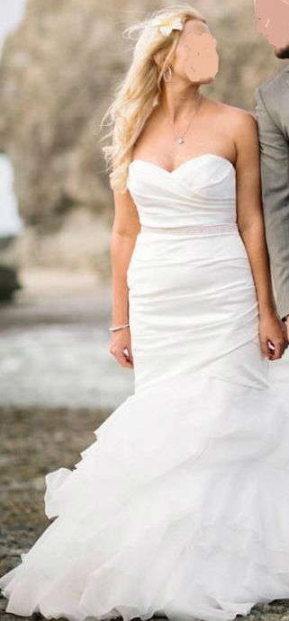 Beautiful Mikaella Mermaid Style Wedding Gown