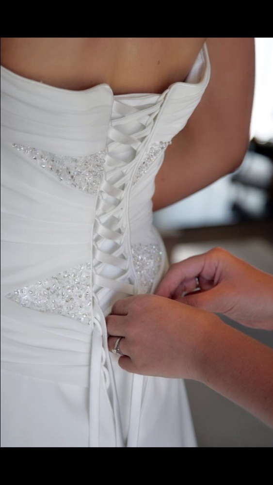 Maggie Sottero Diamond White Wedding Dress