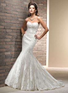 model of maggie sottero wedding dress
