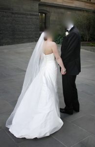 Luci Di Bella (Melb designer) wedding dress