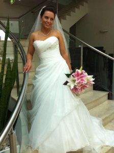 Used wedding dress