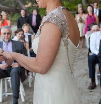 Gwendolynne Gabby/Sienna vintage inspired wedding dress
