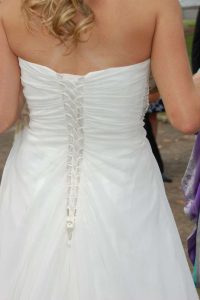 Back of dress