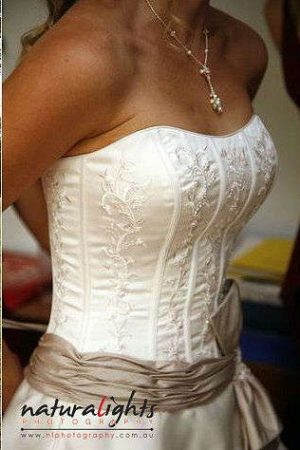 Maggie Sottero Wedding Dress Silk Size 10