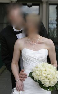 Luci Di Bella (Melb designer) wedding dress