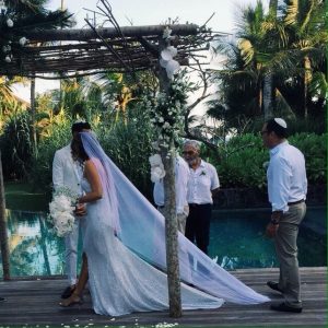 Custom made Lilli Marcs Beaded Bridal Gown