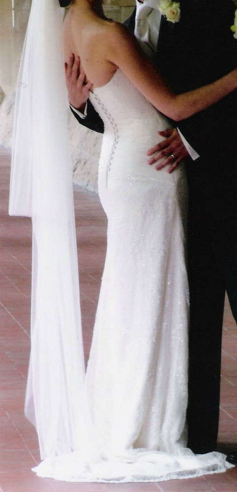 Simonelli Couture lace gown size 8