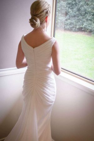 Elegant Pronovias Gown (Sz 8)
