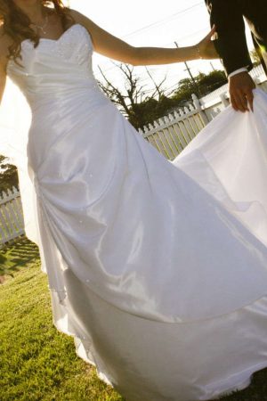 Stunning Barbra Calabro Wedding Dress