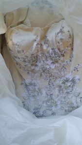 Beautiful Duchesse Satin Wedding Dress