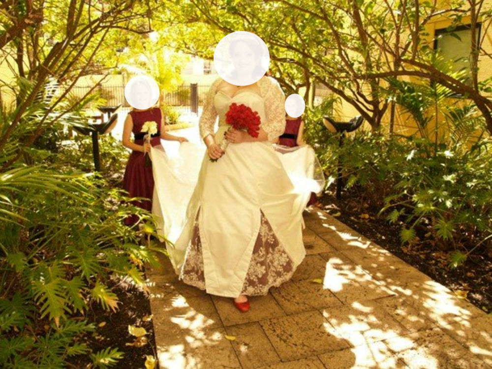 Plus Size Wedding Dress, Heavily Embellished