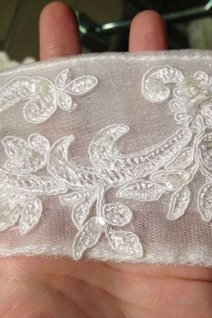 Brand new white lace gown