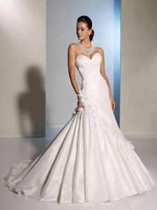 front view of dress
