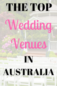 Top wedding venues in australia
