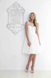 beach wedding dress by wendy makin