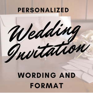 personalized wedding invitations