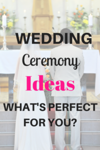 wedding ceremony ideas